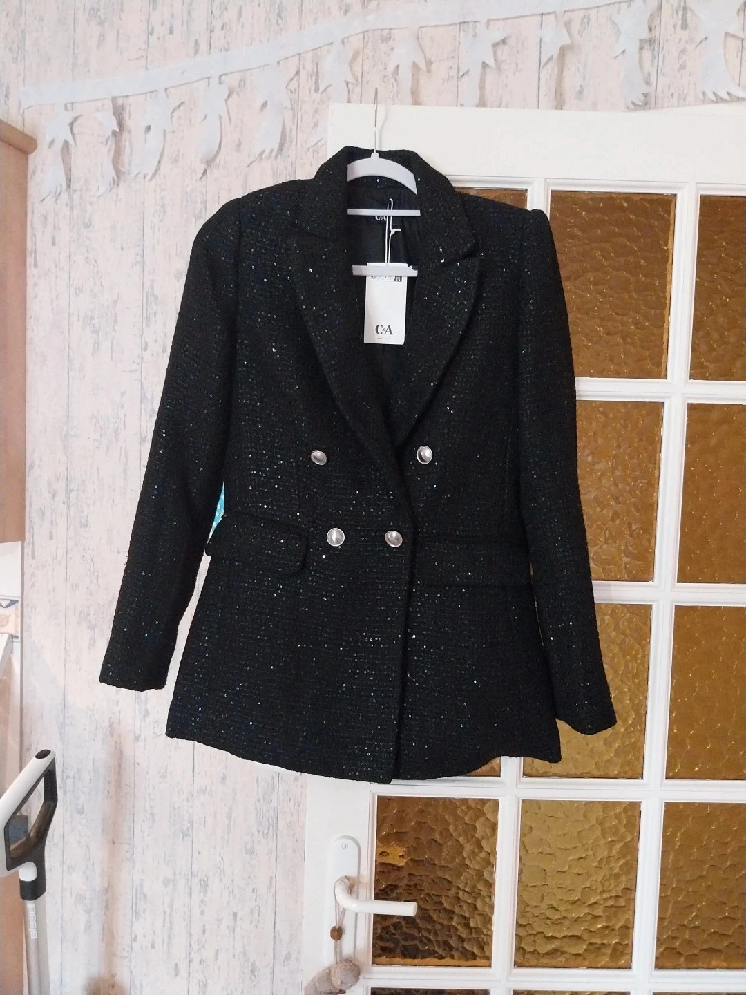 Blazer à sequins T.36
